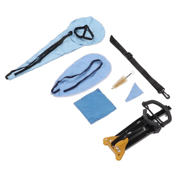 Juego De Soporte Para Saxofón Alto, Estante De Soporte De Metal, Kit De Limpieza Para Saxofón, Accesorios Portátiles Para Saxofones