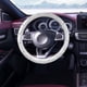 thumbnail image 1 of Funda para volante de coche con diamantes de cuero, general, antideslizante, moderna y bonita., 1 of 7