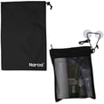thumbnail image 1 of Naroa Bolsa de Ducha Multifuncional Impermeable para Gimnasio, Viajes, Negocios y Carrito de Malla de baño Colgante portátil Plegable con Gancho de succión para Almacenamiento en seco y húmedo para Ho, 1 of 5