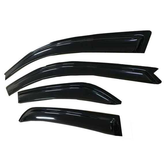 KT Parts Acrylic Window Visors Rain Sun Guard 4Pc 94229