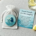 thumbnail image 5 of Shoreew Good Friends Are Like Seaglass Keepsake Gift Sea Glass Art Pocket Hug Token with Card Friendship Gifts for Female Friends, 5 of 6