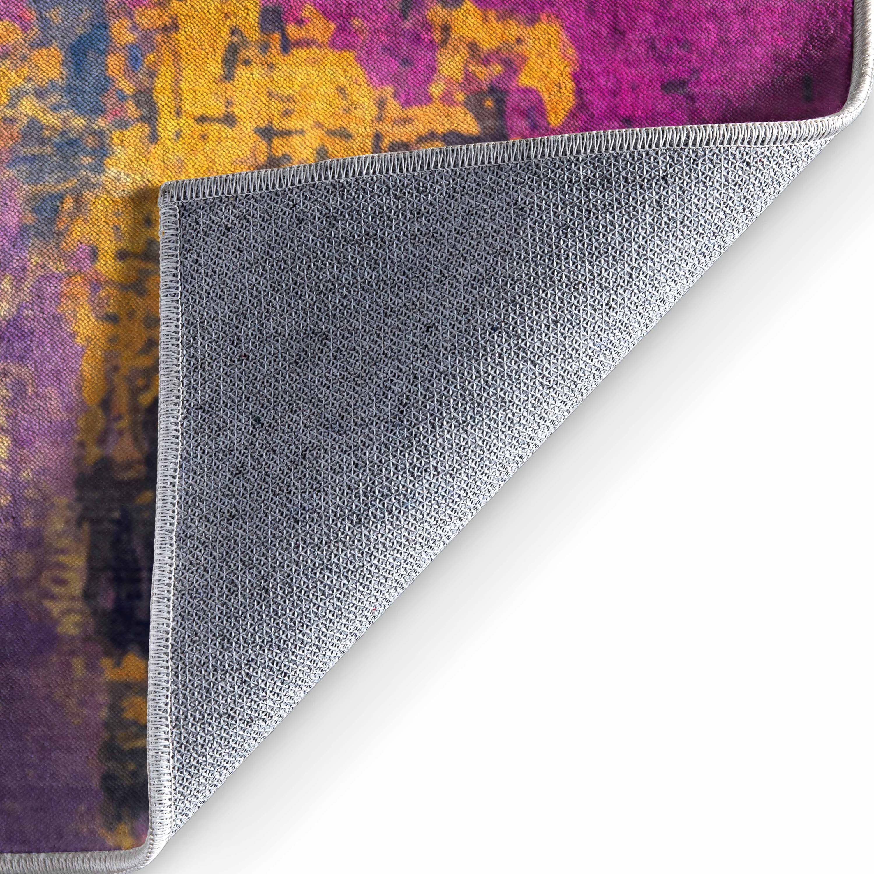 Well Woven Maree 5'3" x 7'3" Rug – Vibrant Multicolor, Stain-Resistant & Easy to Clean