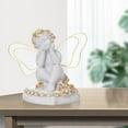 thumbnail image 3 of Estatua de Ángel CUTICAT Decoración de Escritorio Resina Querubines, 3 of 7