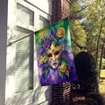 thumbnail image 5 of Mask Mardi Gras House Flag 28 in x 40 in, 5 of 7
