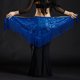 thumbnail image 3 of Bufanda para Danza Del Vientre Bufanda Triangular con Lentejuelas Y Azul real Hugo Bufanda de la cadera de la danza del vientre, 3 of 7