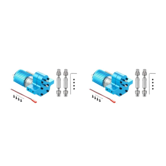 maskred Metal Box Transfer 370 Motor Accessory for WPL C14 Q60 Blue 3.17mm 2Set