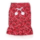 thumbnail image 2 of Invierno Navidad lindo perro rojo ropa falda para perros pequeños cachorro chaqueta ropa traje, 2 of 5