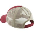 thumbnail image 6 of Ponytail Messy High Bun Adjustable Mesh Trucker Baseball Cap, 6 of 7