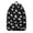 Alien and UFO, variant on Alien Head and UFO Deep Black Pattern Backpack for School, Cute School Bag with Adjustable Shoulder Straps and Padded Back, 15.7"x11.8"x5.5"