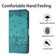 thumbnail image 4 of Wallet Cat Embossed Flip Over Leather Case For iPhone 15 Pro Max 14 Plus 13 Mini 12 Pro 11 SE 2022 2020 X XS XS Max XR 8 7 Plus, 4 of 5