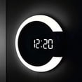 thumbnail image 3 of Espejo LED Colco reloj de pared digital 12 pulgadas, 3 of 8