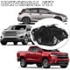 thumbnail image 4 of Red de carga de tres bolsillos Organizador de cama para maletero - Almacenamiento de malla Red organizadora de maletero de carga - Coche SUV Pickup Red negra Organizador de almacenamiento au, 4 of 5