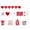 Red, variant on Valentine Tiered Tray Decor Set Valentine Table Decorations Conversation Heart Wooden Decoration Farmhouse Valentines Day Decorations Heart Wooden Signs for Home(Sweet),Red