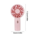 thumbnail image 3 of EUDIDV Portable Fan Mini Handheld Fan Battery Powered Small Adjustable Speed USB Rechargeable Fan Powerful Eyelash Fan Suitable For Kids Women Men Indoor Outdoor Travel;for Indoor and Outdoor Use, 3 of 6