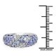 thumbnail image 3 of 1.48 Carat Genuine Tanzanite .925 Sterling Silver Ring QJ Model, 3 of 4