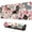 Dachshund and Flower-2, variant on Long Mouse Pads for Desk,Dachshund and Flower Desk Mats on Top Of Desks, Desk Mouse Pad Extra Large with 3mm Non-Slip Base and Stitched Edge for Gaming,Office,Work,Home 31.5"x11.8"