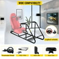 thumbnail image 1 of VEVOR Racing Simulator Stand Soporte de volante ajustable Soporte de volante de carreras de acero al carbono apto para Logitech G25&nbsp; G27&nbsp; G29&nbsp; G920, 1 of 9