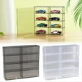 thumbnail image 4 of 1:64 for Hot Wheel Display Box Car Model Toy Cabinet Rack for Hotwheel Cars Diecast Storage Dustproof Display Box B, 4 of 6