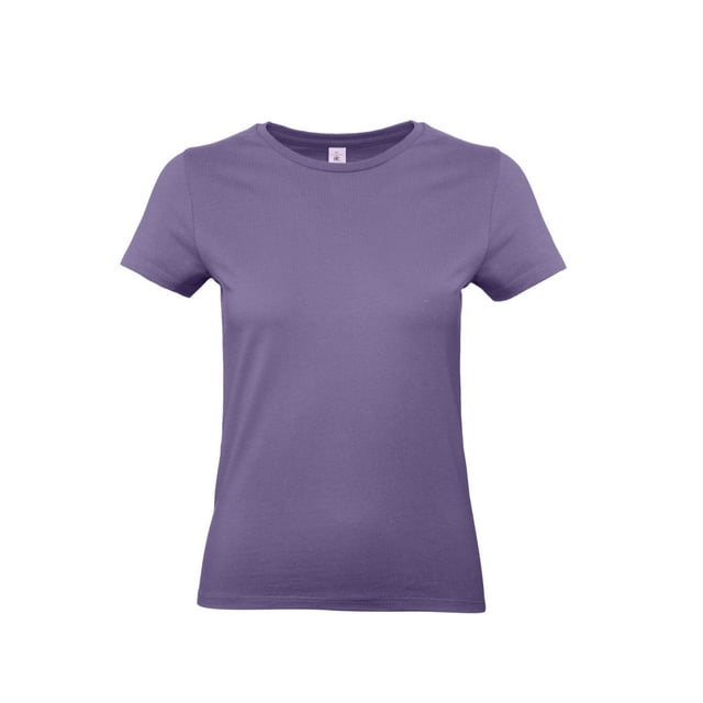 B&C - Camiseta básica para mujer (Lila Millennial)