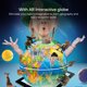 thumbnail image 2 of Globo Terráqueo Iluminado Para Niños Ar-3D Globo De Juguete Para Niños Led Integrado Para Vista Nocturna Iluminada Globo Terráqueo Para Decoración Del Hogar Y Escritorio De Oficina Yuarrent FN002763-00, 2 of 5