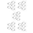 thumbnail image 2 of Eigraketly Abrazadera de línea de freno, Material de acero antideslizante, asiento de paso de cable resistente al desgaste, fijador ligero de 25,4mm, 5 Type2 NO2 Eigraketly CBP261851, 2 of 5
