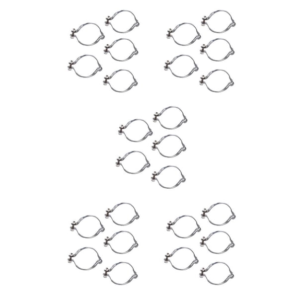 Toystoory Abrazadera de línea de freno Diseño hueco No es fácil de oxidar Material de acero Alambre que pasa Asiento Bordes redondeados Type2 NO2