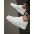 thumbnail image 5 of 2023 New Arrival Men's Spring & Autumn Fashionable Casual Breathable Low-cut Sport Shoe, Slip-resistant Thick Sole, Solid Color, 5 of 5