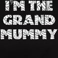 thumbnail image 3 of CafePress - I'm The Grand Mummy Women's Dark T Shirt - Women's Traditional Fit Dark T-Shirt, 3 of 4