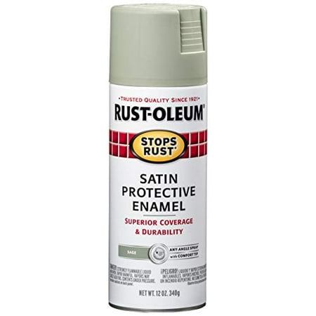 Sage Satin Enamel Finish Spray Paint 7720-830 (Set of 6)