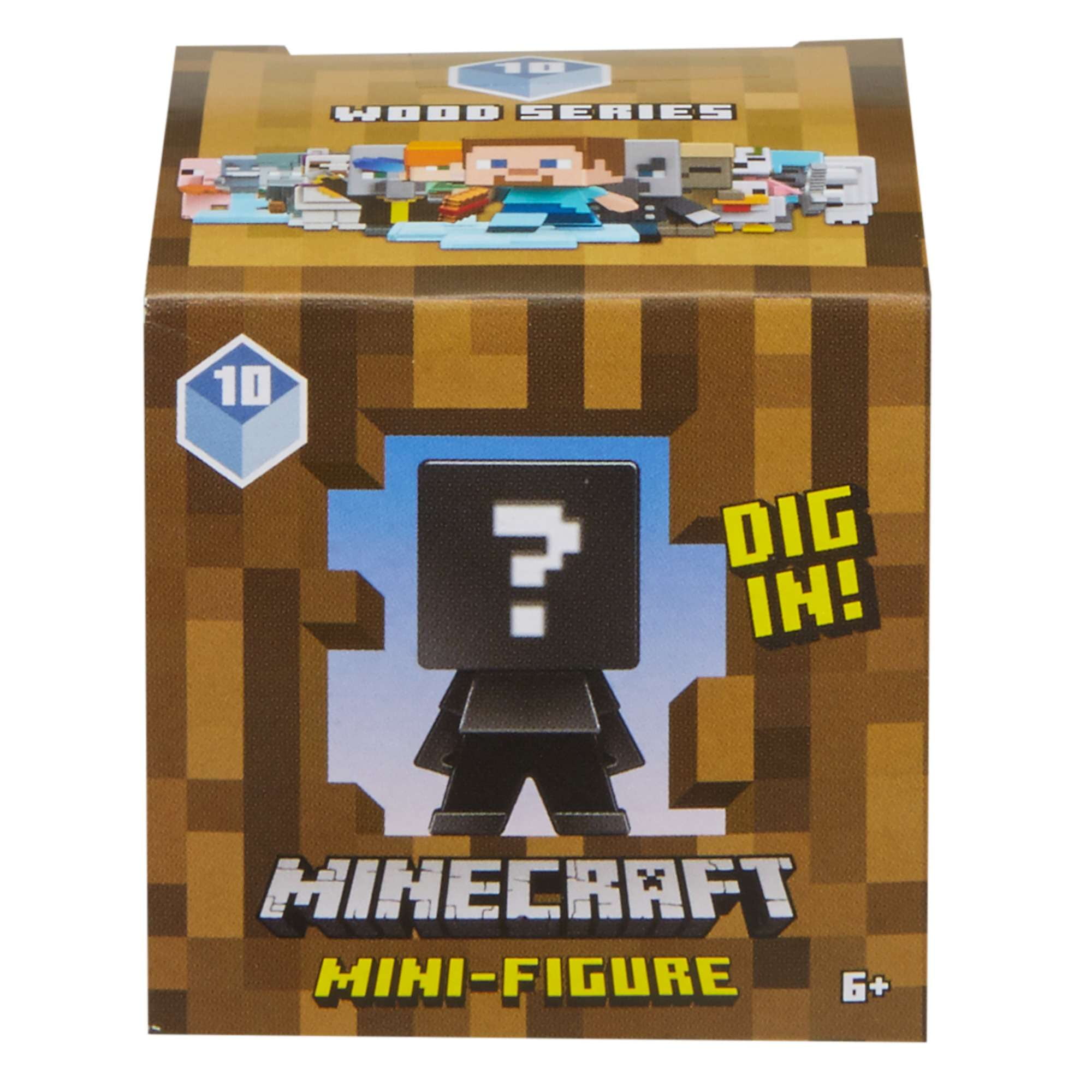 Minecraft Mini Blind Pack Figure 3-Pack Series 10 Dig In Set Bundle Mattel CHOP