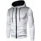 thumbnail image 2 of Conjunto deportivo informal con capucha para hombre, conjunto de chándal deportivo suave y elegante, ropa completa con cremallera completa, sudadera con capucha y pantalones, 2 of 5