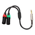thumbnail image 3 of Cable de audio M NikouMX Cable de conexión de audio de cobre puro 0,3 M 24 AWG macho Maleto XLR, 3 of 8
