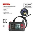 thumbnail image 2 of P30 8MM Dual Lens 360 Degree Rotate Industrial Borescope Endoscope 4.3 " IPS LCD Digital Cars Inspection Camera With 8 LED ,Stunning Clarity, 2 of 7