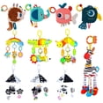 thumbnail image 2 of Sonajero para bebés recién nacidos de 0 a 12 meses juguetes colgantes para cochecito cochecito para niños pequeños cochecito de juguete cosas de felpa campana juegos de desarrollo para bebés, 2 of 5