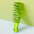 thumbnail image 4 of Cepillo de pelo rizado desenredante FLhrweasw cepillo para peinar verde, 4 of 7