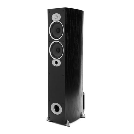 200 Watt Floor Standing Speaker - Polk RTiA5 Compact Floor Standing Speaker (Black)
