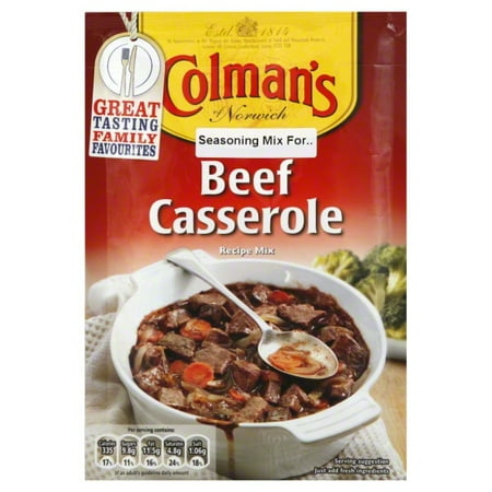 Colman's Beef Casserole Recipe Mix, 40g