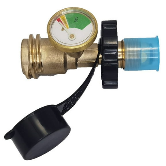 Easy Installation Propane Gauge for 5-100LB Tanks Ensuring Safety Leak Detection