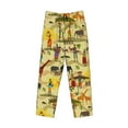 thumbnail image 4 of Balery Men'S Ethnic African Pants,Sleepwear Pants,Pajama Pants,Pj Bottoms Drawstring And Pockets-Small, 4 of 9