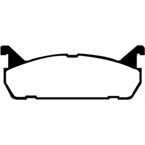 EBC 91-96 Ford Escort 1.8 Greenstuff Rear Brake Pads
