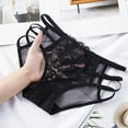 thumbnail image 2 of Panties for Women,Elegant High Waisted Lace Panties For Women Comfortable Ladies Underwear Plus Size Briefs,Womens Underwear,Black,XL, 2 of 3