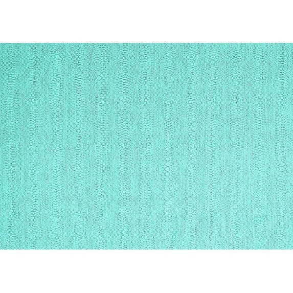 Ahgly Company Indoor Rectangle Abstract Turquoise Blue Contemporary Area Rugs, 3' x 5'