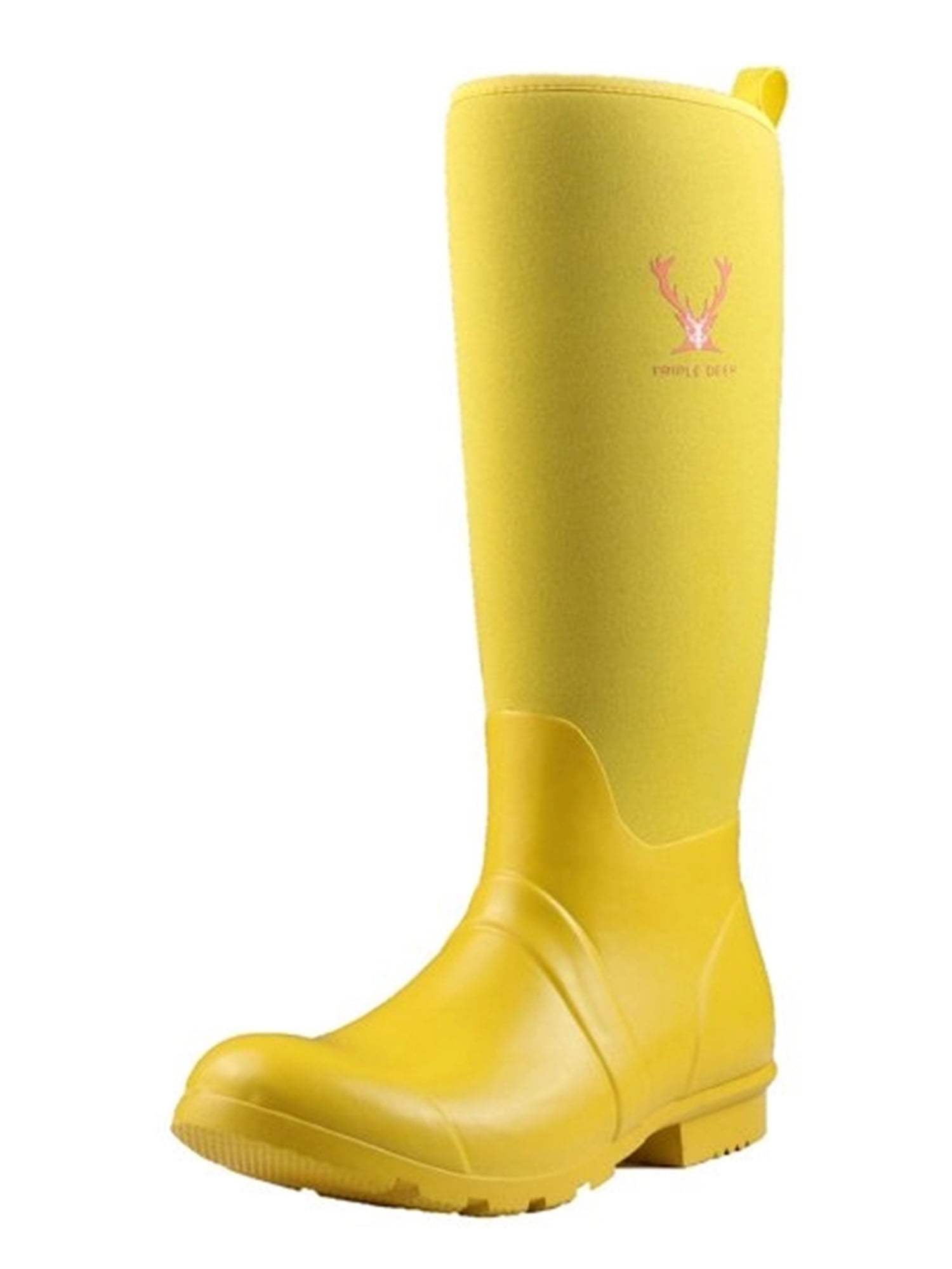 adult yellow rain boots