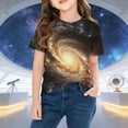 thumbnail image 6 of Fnooota Girls T Shirts, Fashion Short Sleeve Printed Crew Neck Summer Tops Multicolor Size 6, 6 of 7