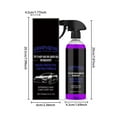 thumbnail image 3 of Graphene Ceramic Coating Spray, 120ml Car Paint Protectant, Hydrophobic Nano Coating, Plastic & Metal Safe, Mirror Gloss Finish, Scratch Resistance, 3 of 9