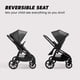 thumbnail image 3 of Baby Jogger® City Sights® Stroller - Convertible Stroller with Compact Fold, Rich Black, 3 of 5