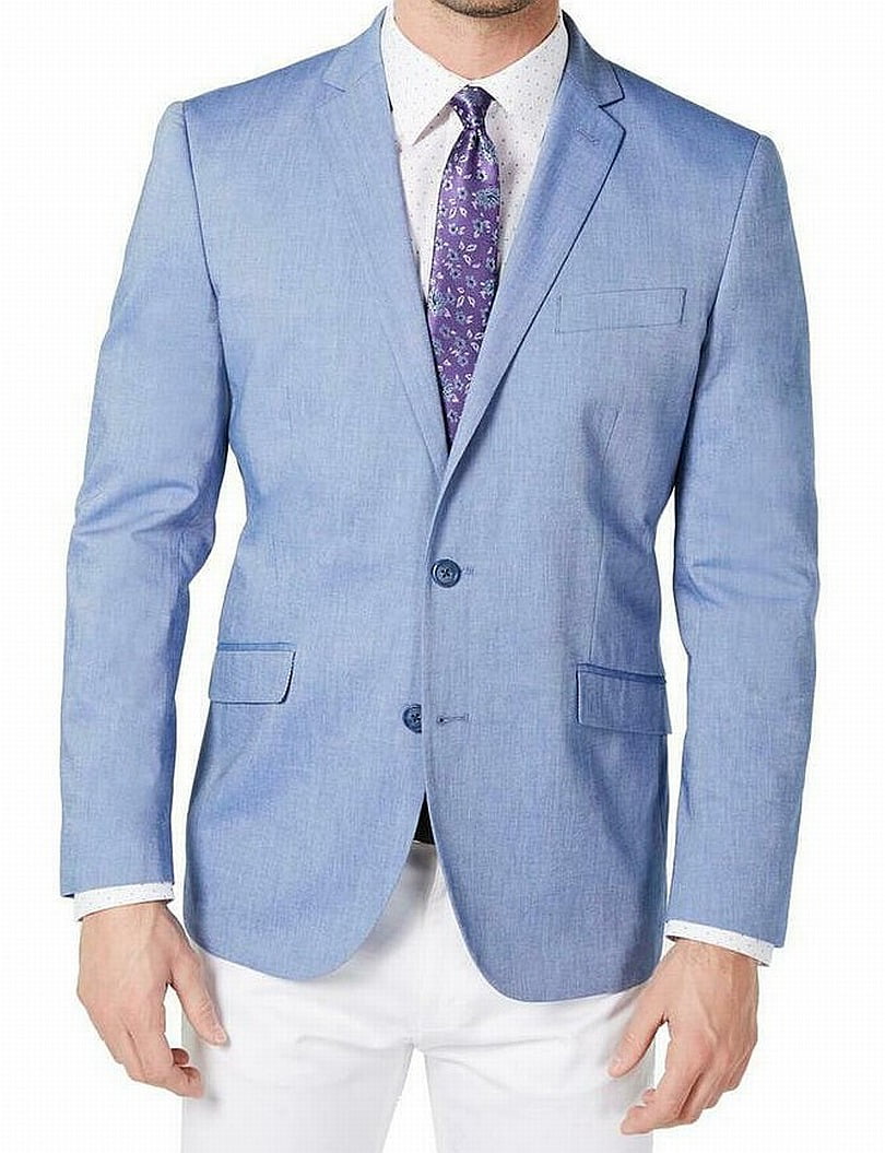 Unlisted by Kenneth Cole Herren Chambray Legerer Blazer