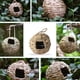 thumbnail image 4 of Btafrte Nido Pájaro Paja Natural Tejido A Mano para Cría Al Aire Libre Casita para Pájaros Redonda, 4 of 9