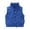 BU1, variant on Little Girl's Cute Vest Jackets Zip Up Solid Color Stand Collar Sleeveless Casual Outfit Coats Kids Fall Winter Outwear Size 6-7T