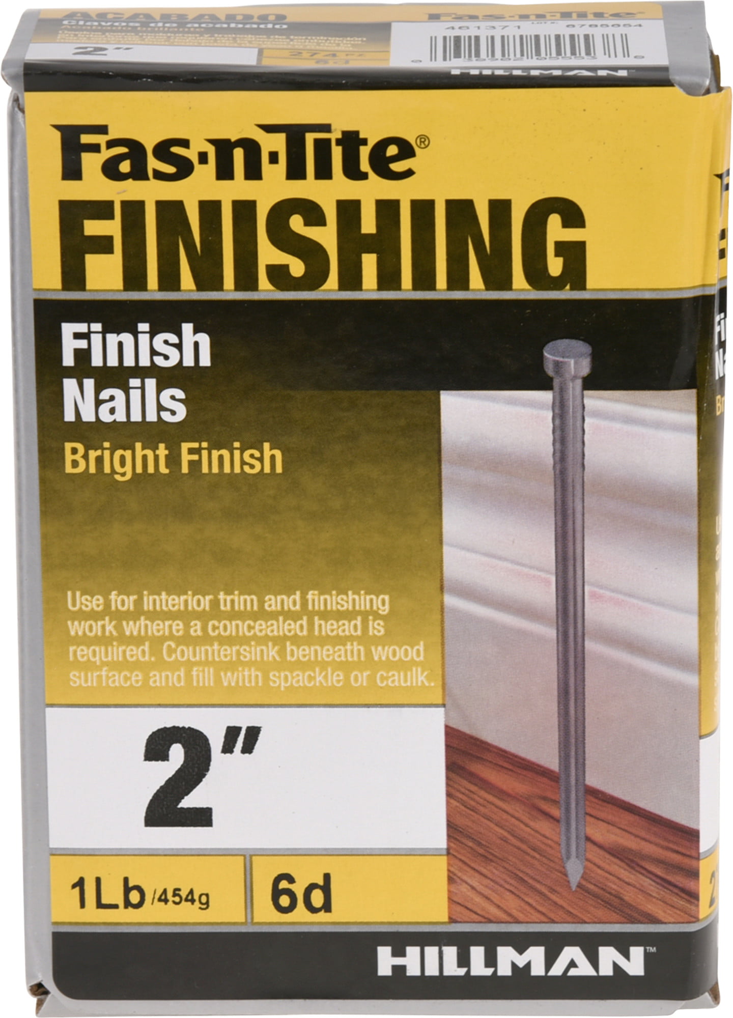 HAND DRIVE 6d  BRITE FINISH NAILS 5# 91 cents a pound  SHIPPING DISCOUNT on QTY 